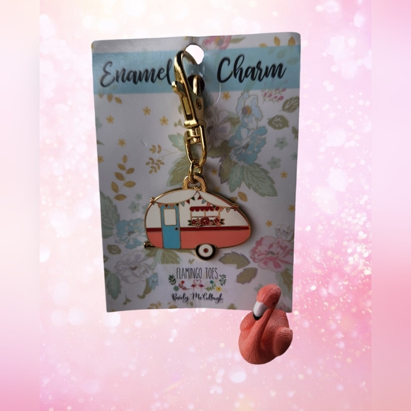 RETRO CAMPER BAG CHARM  NWT - Picture 6 of 6